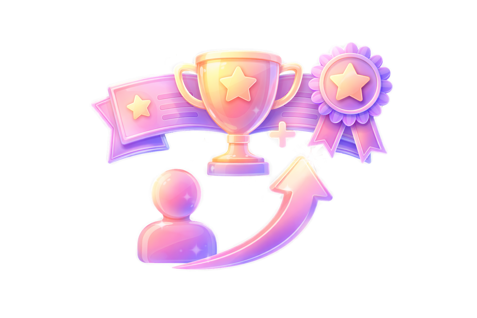 Win and get recognized illustration